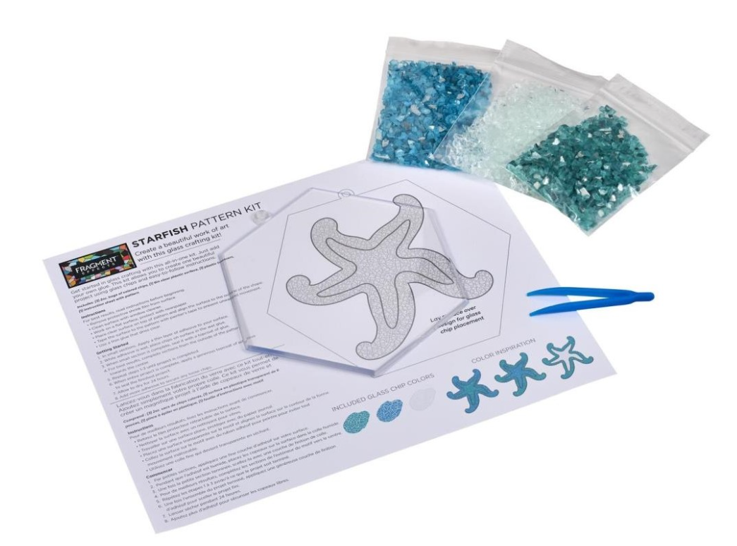 Plaid Fragment Effects Glass Chips Kit Zeester (PF712672) *