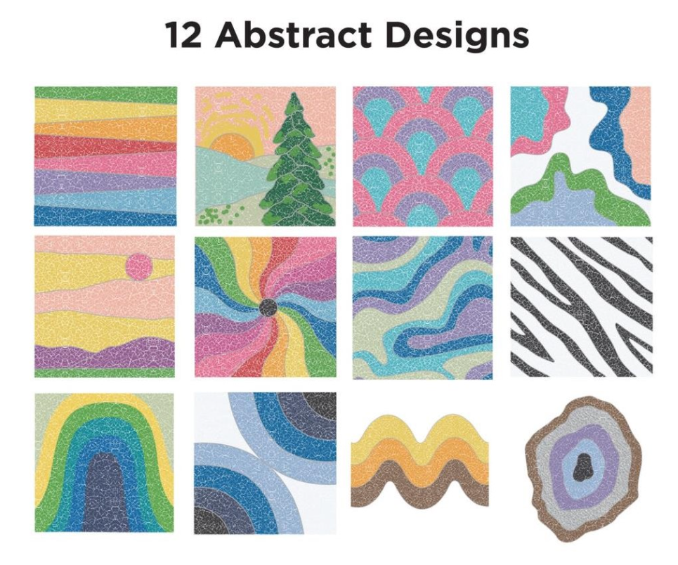 Plaid Fragment Effects Patronen Set Abstract (PF712673) *