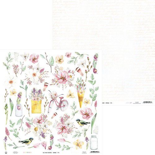 Piatek13 - Paper The Four Seasons - Spring 07a P13-SPR-07 12x12