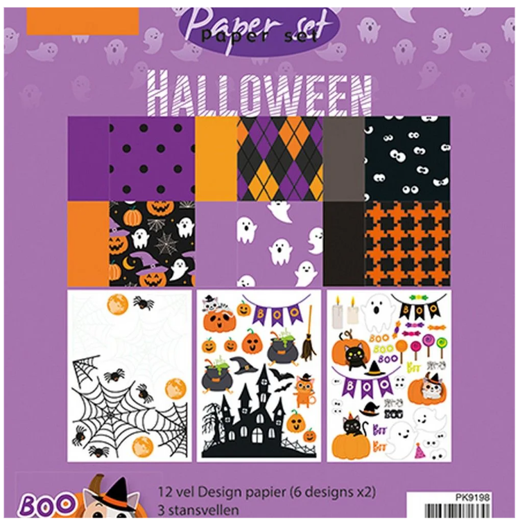 Marianne Design • Paperset Halloween Paperset - PK9198 *
