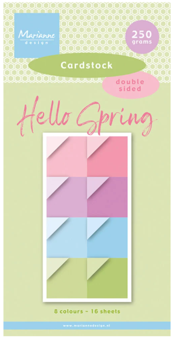 Cardstock 15x30cm Hello Spring (PK9200) *