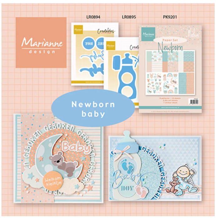 Paper Set by Marleen A5 New Born (PK9201) *