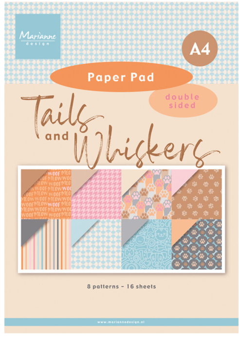 Paperpad A4 Tails & Whiskers (PK9202) *
