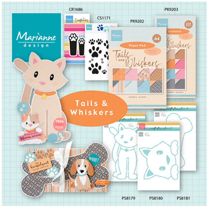 Paperpad A4 Tails & Whiskers (PK9202) *