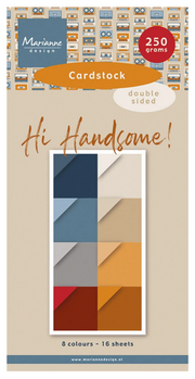 Marianne Design • Cardstock Hi Handsome! (PK9209) *