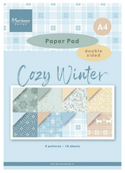 Marianne Design • Paperpad A4 Cozy Winter (PK9212) *
