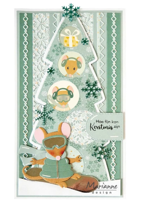 Marianne Design • Paperpad A4 Cozy Winter (PK9212) *