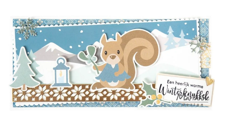 Marianne Design • Cardstock Cozy Winter (PK9213) *