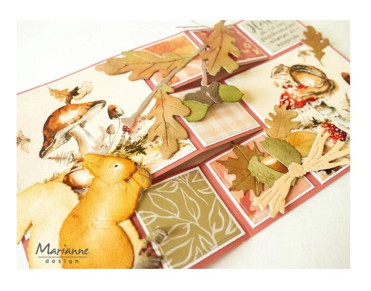 Marianne Design • Paper Pad Autumn Leaves A4 (PK9215) *