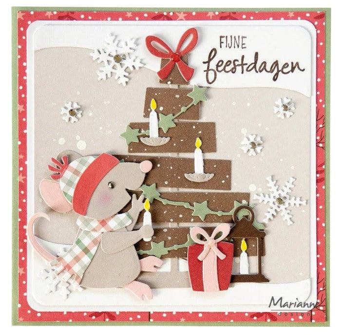 Marianne Design • Cardstock Merry Christmas Cardstock (PK9218)