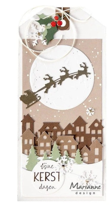 Marianne Design • Cardstock Merry Christmas Cardstock (PK9218)