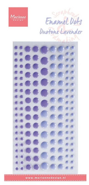 Marianne Design • Decoration Enamel Dots Duotone Lavender (PL4529) *