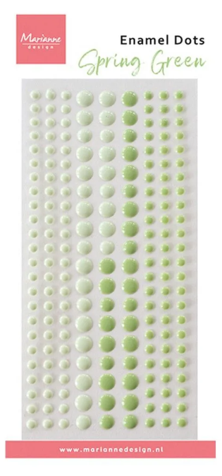 Marianne Design • Enamel Dots Duotone Spring Green (PL4533) *