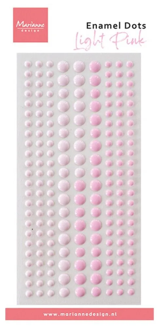 Marianne Design • Enamel Dots Duotone Light Pink (PL4534) *