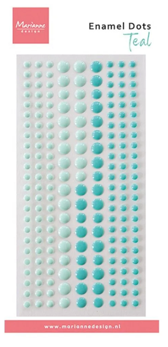 Marianne Design • Enamel Dots Duotone Teal (PL4536) *