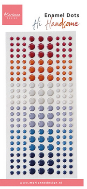Marianne Design • Enamel Dots Hi Handsome! (PL4538) *