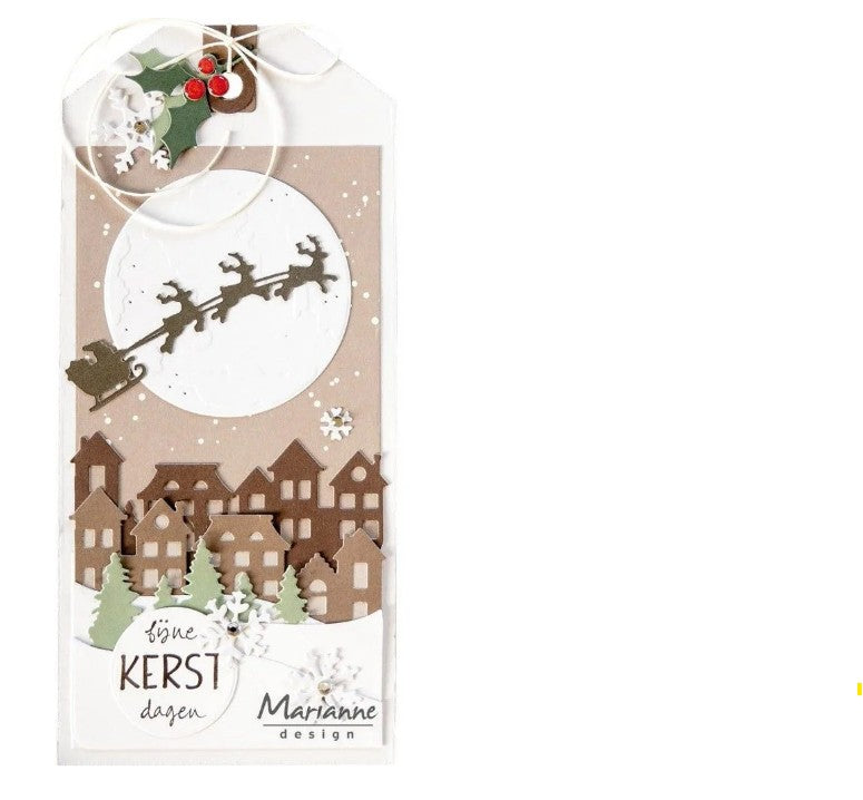 Marianne Design • Decorations Sparkling dots fire (PL4541) *