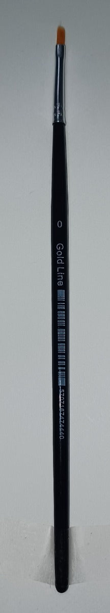 Gold Line Acryl Penseel Plat 0