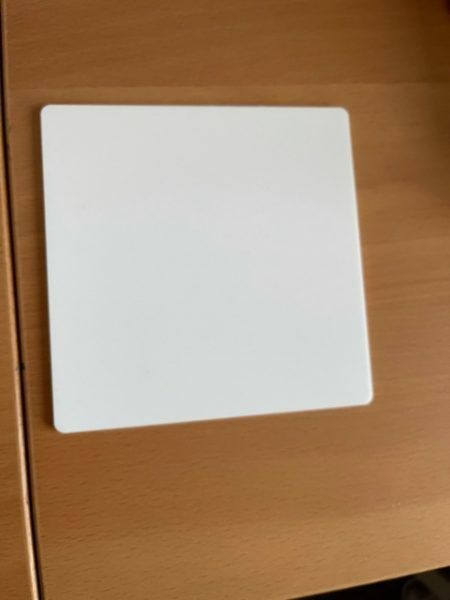 Plexiglas wit 3mm 15x15cm (Dubbelzijdig bedrukbaar) (Li203)