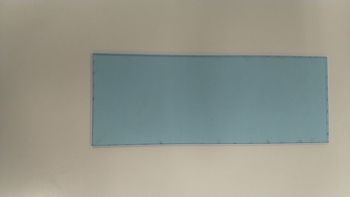 Plexiglas plaatje - Rechthoek - 7,5 x 20 cm
