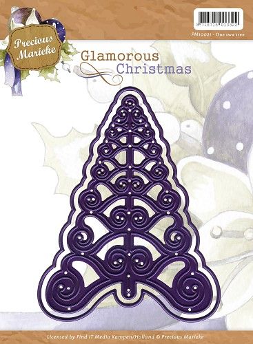 Die - Precious Marieke - Glamorous Christmas - One two tree (AFGEPRIJSD)