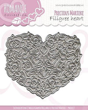 Die - Precious Marieke - Romance - Filigree heart (AFGEPRIJSD)