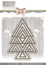 Die - Precious Marieke - Rustic Christmas - Rustic Tree (AFGEPRIJSD)