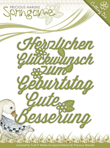 Die - Precious Marieke - Springtime - Wünsche (AFGEPRIJSD)
