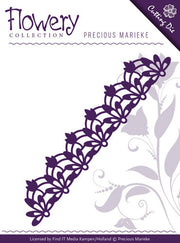 Die - Precious Marieke - Flowery - Fleur-de-Lis border (AFGEPRIJSD)