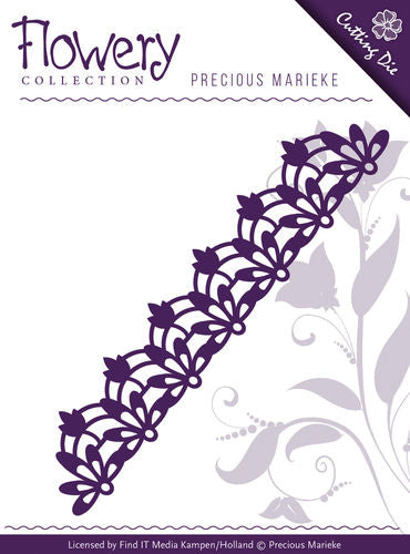 Die - Precious Marieke - Flowery - Fleur-de-Lis border (AFGEPRIJSD)