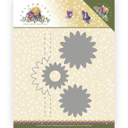 Dies - Precious Marieke - Blooming Summer - Pop-up Flower 2 (AFGEPRIJSD)