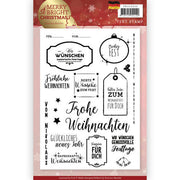 Clearstamp - Precious Marieke - Merry and Bright Christmas - Duits (AFGEPRIJSD)