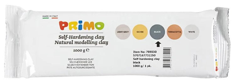 Primo Klei, zwart, 1000gr (789030)