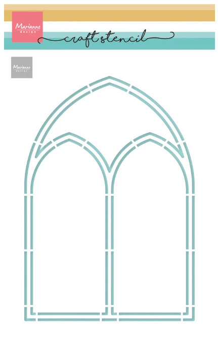 Marianne Design • Craft Stencils Church Window PS8171 A5 148,5x210mm *