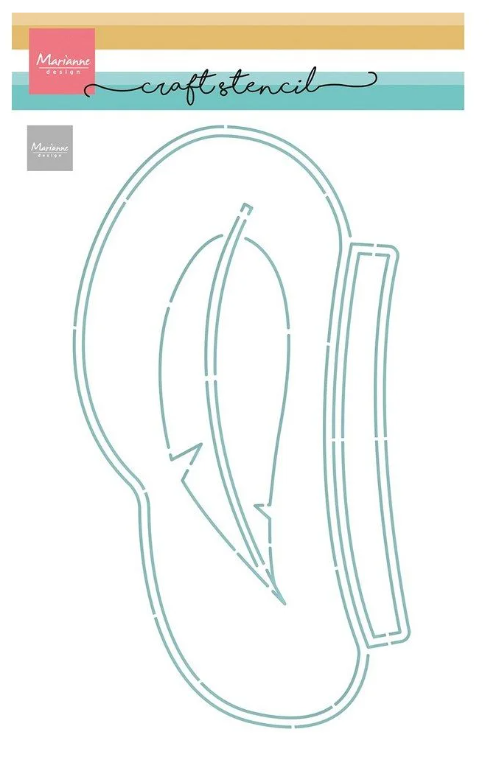 Marianne Design • Craft Stencil Pietenmuts PS8172 A5 148,5x210mm *