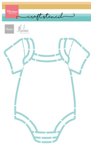 Craft Stencils Onesie by Marleen (PS8177) *