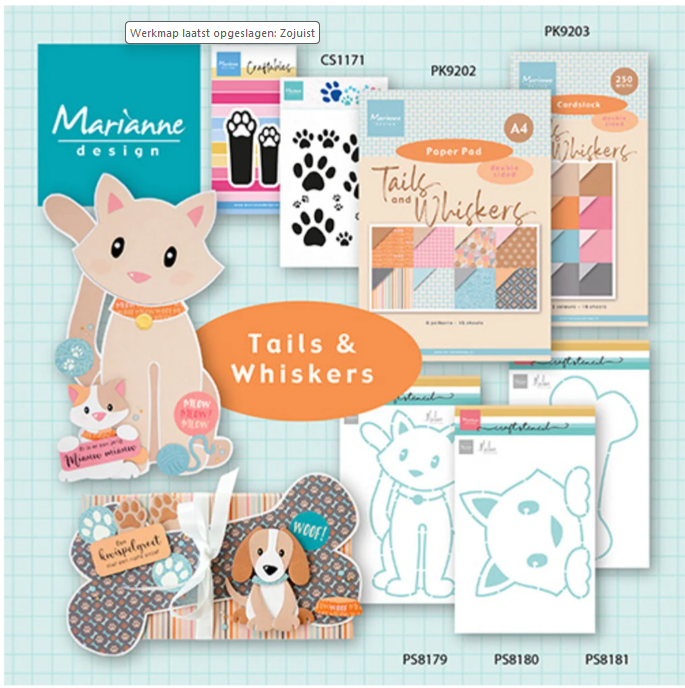 Craft Stencil by Marleen Sitting Cat (PS8179) *