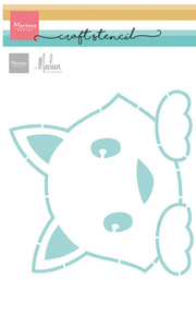 Craft Stencil by Marleen Cat (PS8180) *