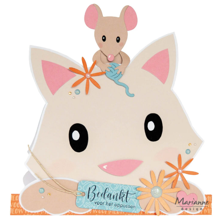Craft Stencil by Marleen Cat (PS8180) *