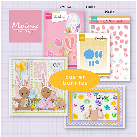 Mask Stencils 2 Layer Easter Eggs (PS8182) *
