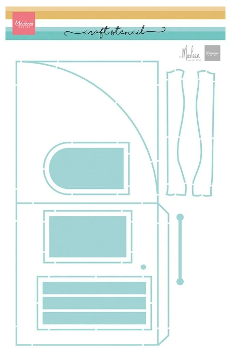 Marianne Design • Craft Stencil A4 Create a Room by Marleen (PS8185) *