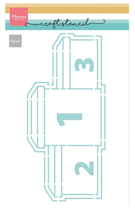 Marianne Design • Craft Stencil Winner's Podium (PS8186) *