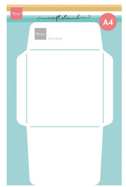 Marianne Design • Craft Stencil Envelope 14x14cm (PS8188) *