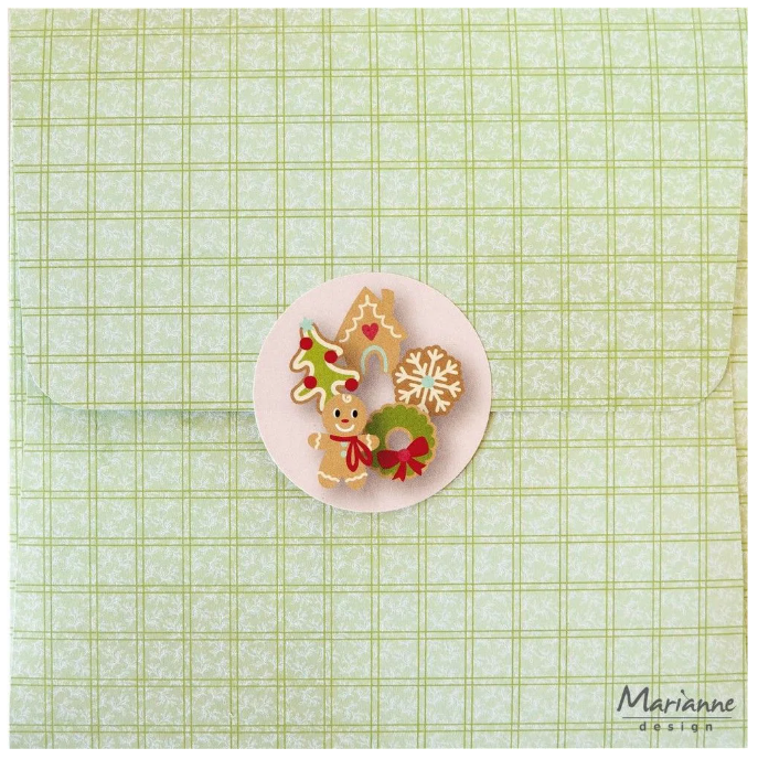 Marianne Design • Craft Stencil Envelope 14x14cm (PS8188) *