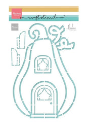 Marianne Design • Stencils Craft Stencil H Letter (PS8190) *