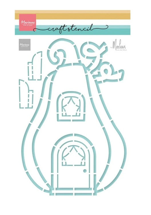 Marianne Design • Stencils Craft Stencil H Letter (PS8190) *