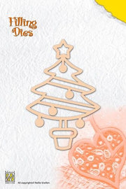 Filling die - Christmas tree (AFGEPRIJSD)