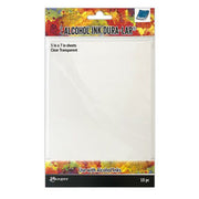 Ranger Alcohol Ink Dura - Lar Clear Transparent 5x7 10 vel TAC81074 Tim Holtz *
