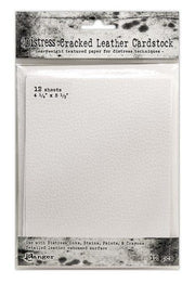 Ranger Distress Cracked Leather Paper 4.25x5.5 12 vel TDA71310