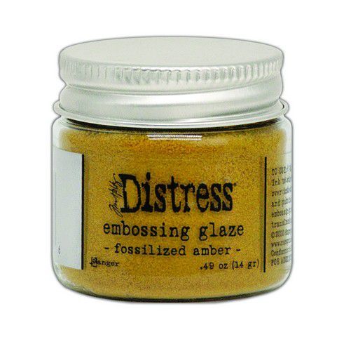 Ranger Distress Embossing Glaze Fossilized Amber TDE70986 Tim Holtz *